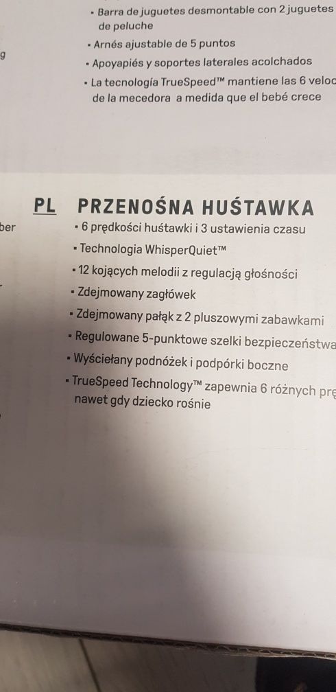 Huśtawka przenośna Ingenuity