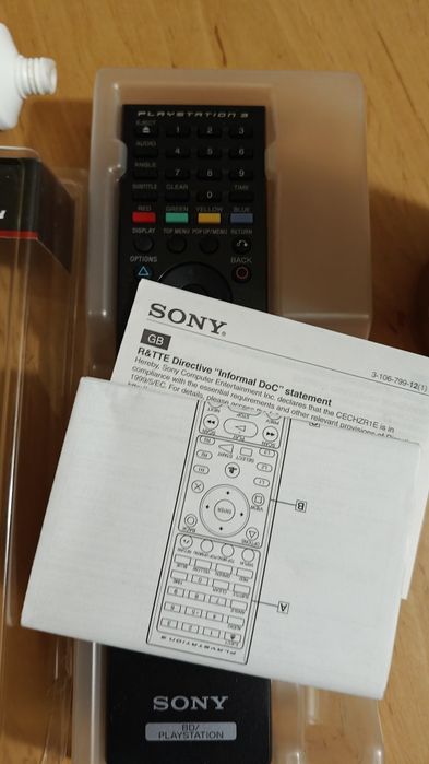 Oryginalny pilot zdalnego sterowania Sony PlayStation 3 jak nowy