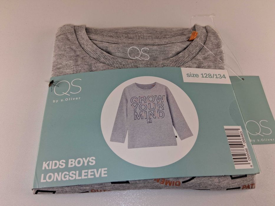 A185 QS by S.Oliver Kids Boys Longsleeve Bluzka Chłopięca Rozm 128/134