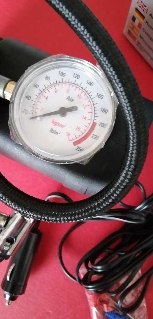 Mini Compressor Auto 12v 250 PSI, 18 Bar