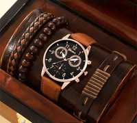 Nowy męski zegarek Geneva plus gratis 3 rzemyki