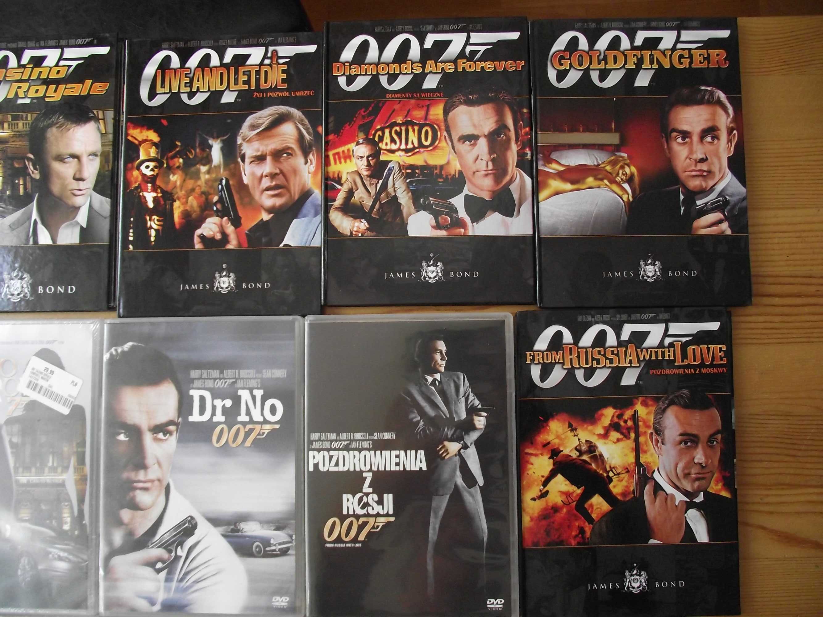 007 Bond filmy bajki dvd