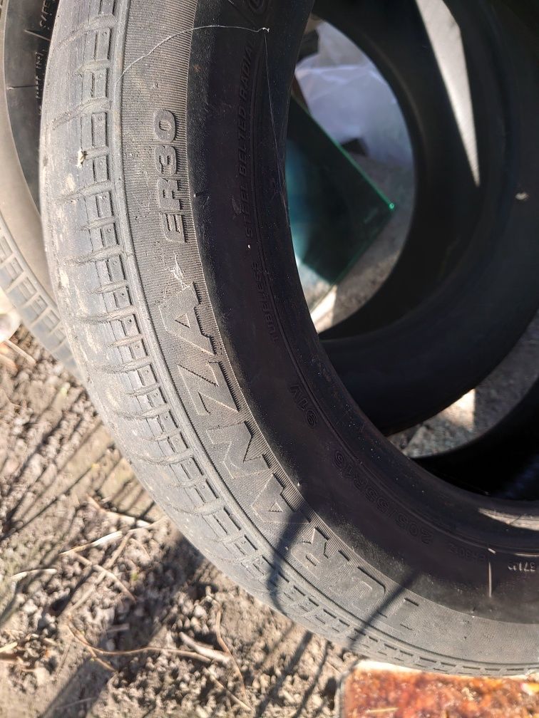 2 шини Bridgestone Turanza ER30, 205/55/R16