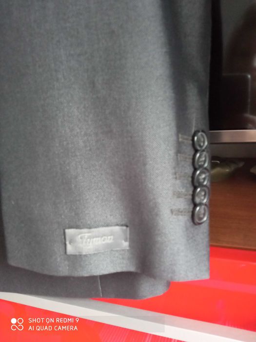 Garnitur stalowy męski 176/96