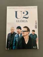 Revista Blitz dos U2 - a história da maior banda do mundo