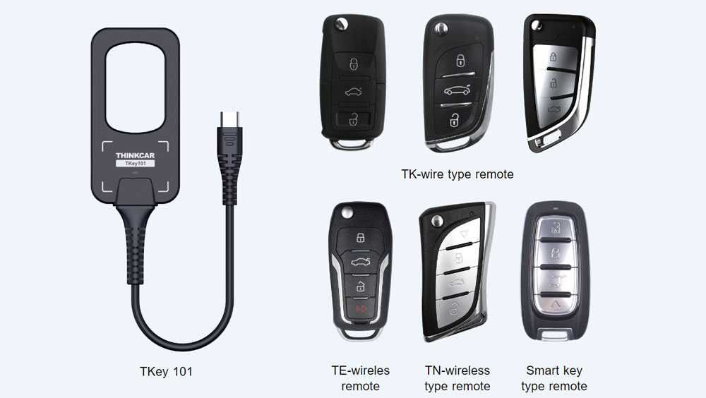 ThinkCar TKey 101 Programador Chaves IMMO Máquinas ThinkCar (NOVO)