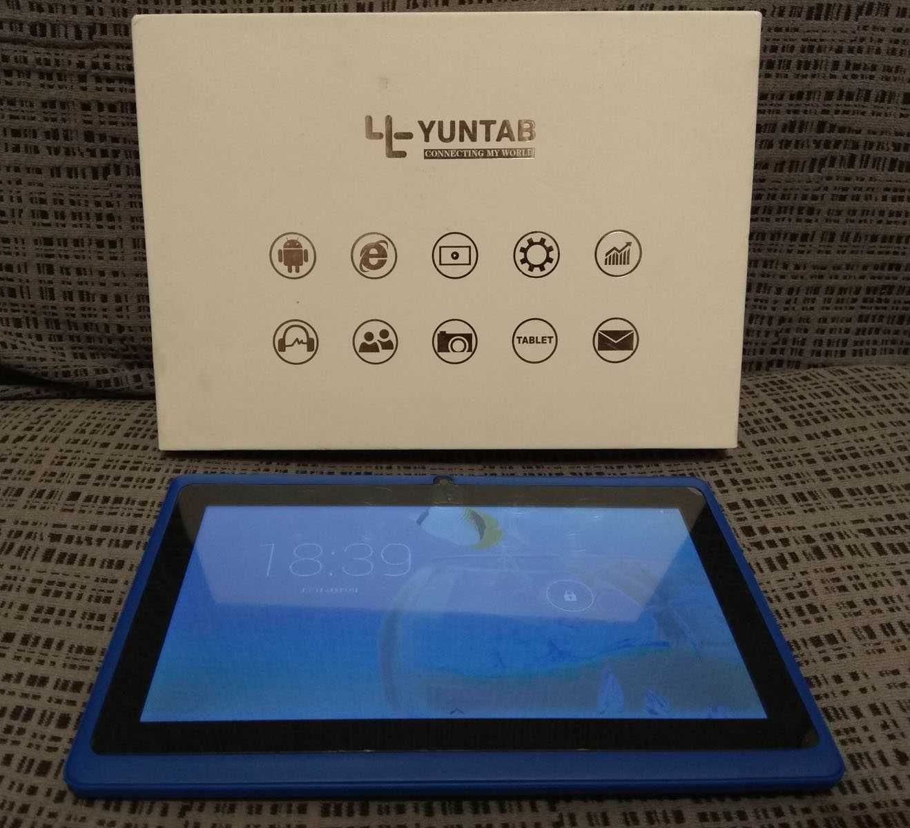 Планшет Yuntab Q88H процессор A33 7-дюймов Android 4.4 8Gb