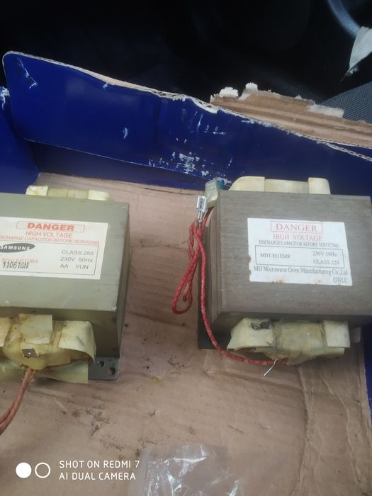 Трансформатор микроволновки