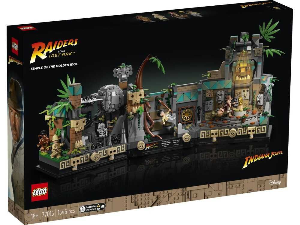 Новий Lego 77015 Indiana Jones Храм Золотого Ідола