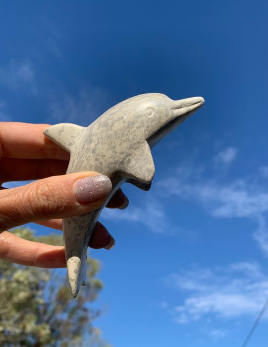 Статуэтка винтажная дельфин