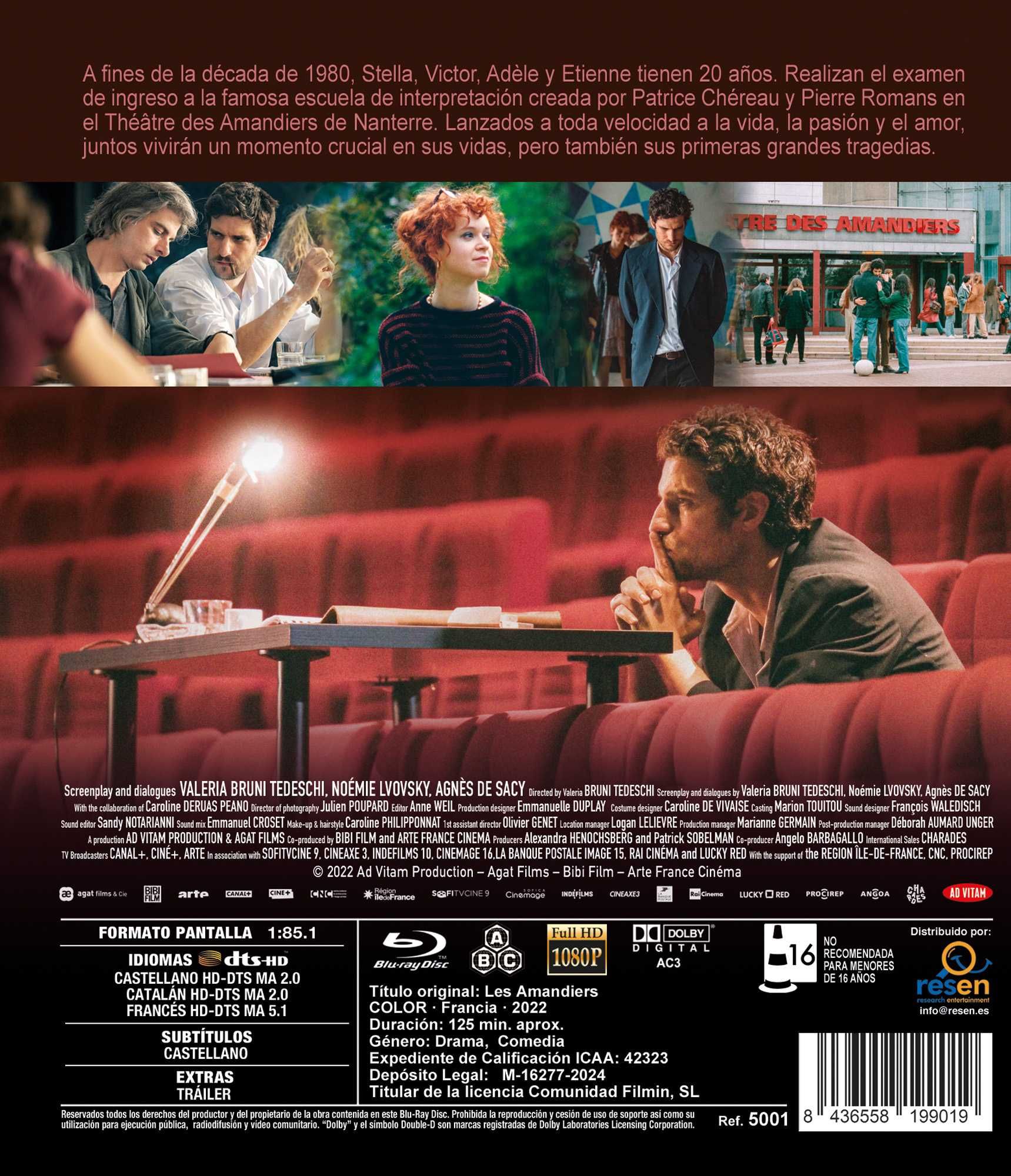 La Gran Juventud/Les Amandiers (Blu-Ray)-Importado