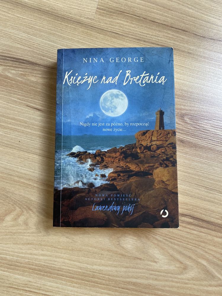 Książka księżyc nad bretanią nina george