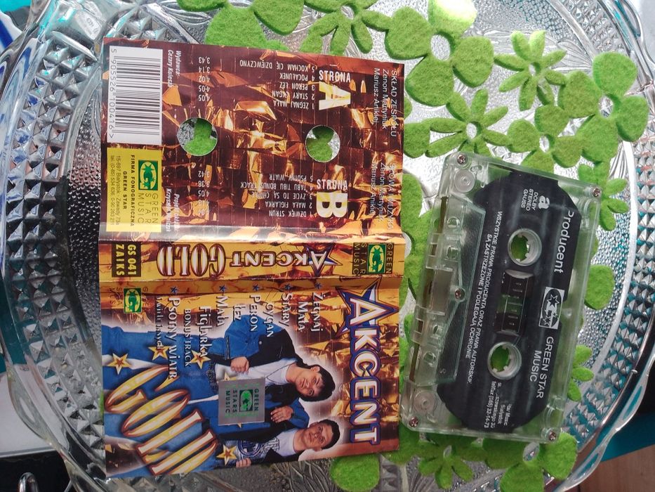 Kaseta Akcent Gold Orginal unikat