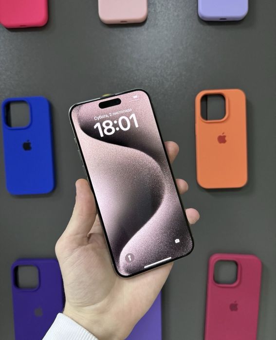 iPhone 15 Pro max 256Gb з рідною коробкою фізична сім