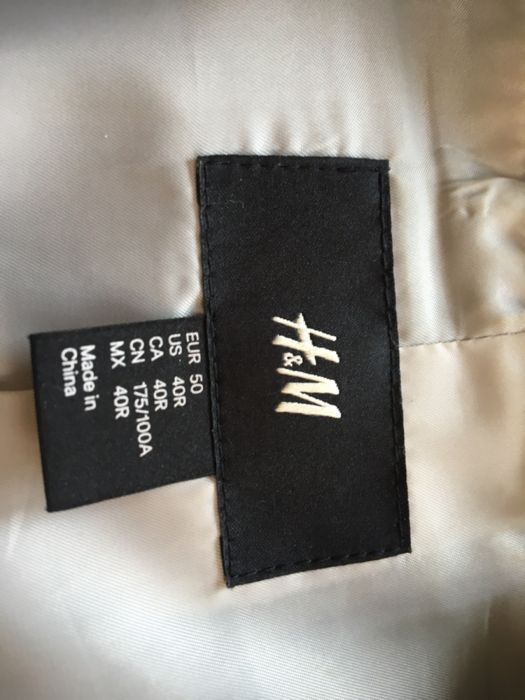 Marynarka H&M, rozmiar 50, typowe L,SLIM