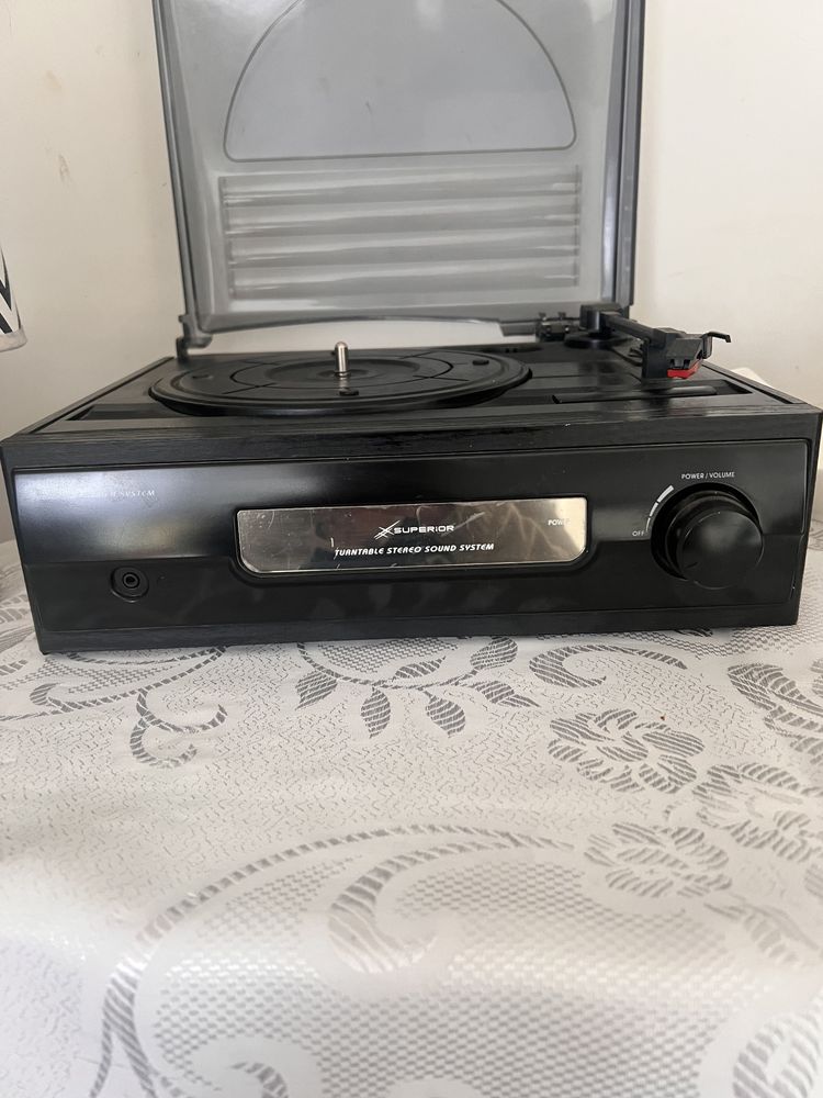 superior turntable cd radio 10 system tcd -98 we