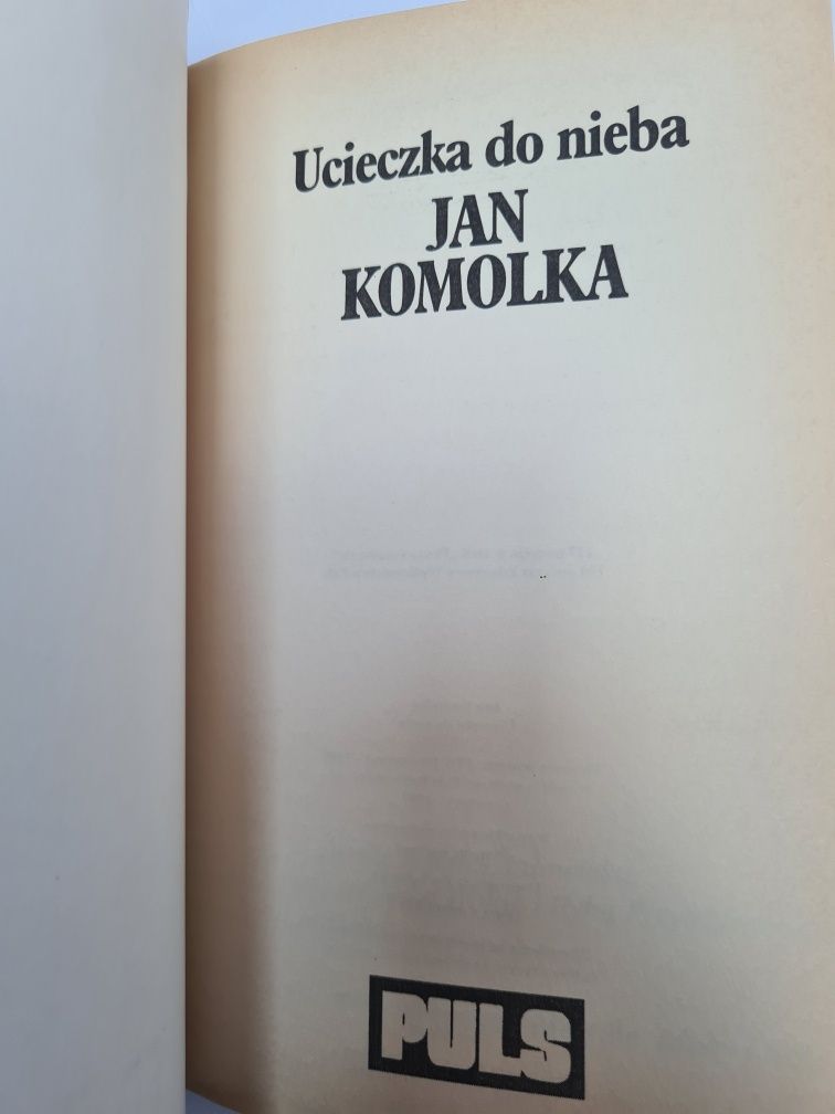 Ucieczka do nieba - Jan Komolka