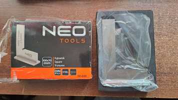 Уголок NEO Tools, прецизионный, DIN875/2, 100x70 мм  72-031