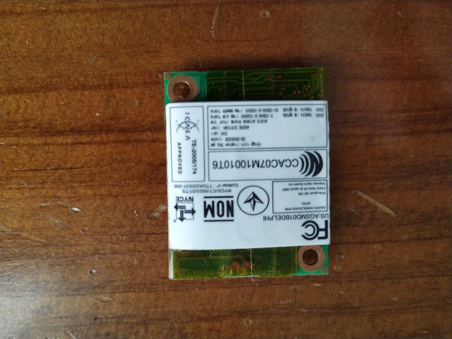 Placa MODEM PK010001G00 Portatil TOSHIBA