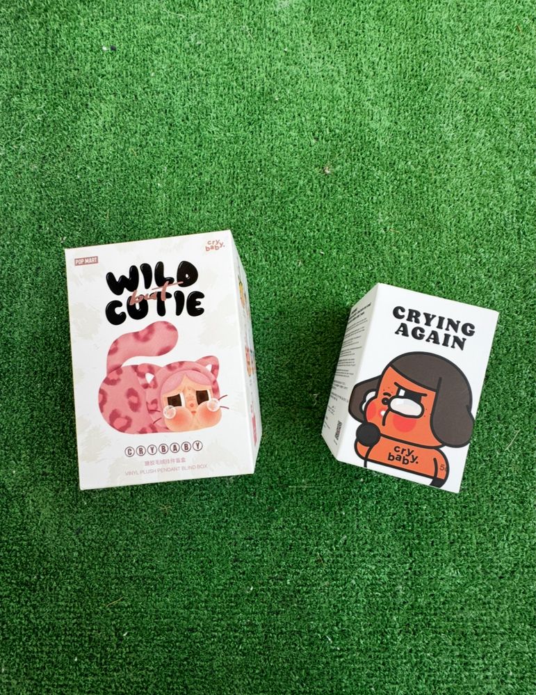 Pop Mart CryBaby Wild but cutie + crying again