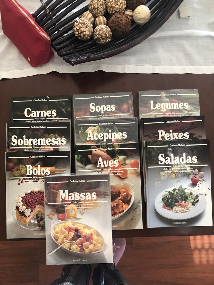 Colecao livros culinaria