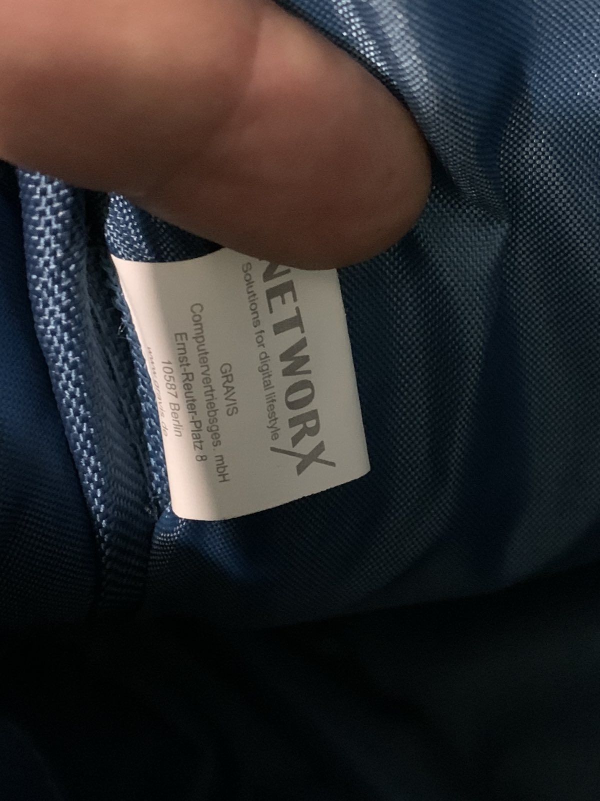 Рюкзак Networx ATLANTIC Рюкзак MacBook синій
