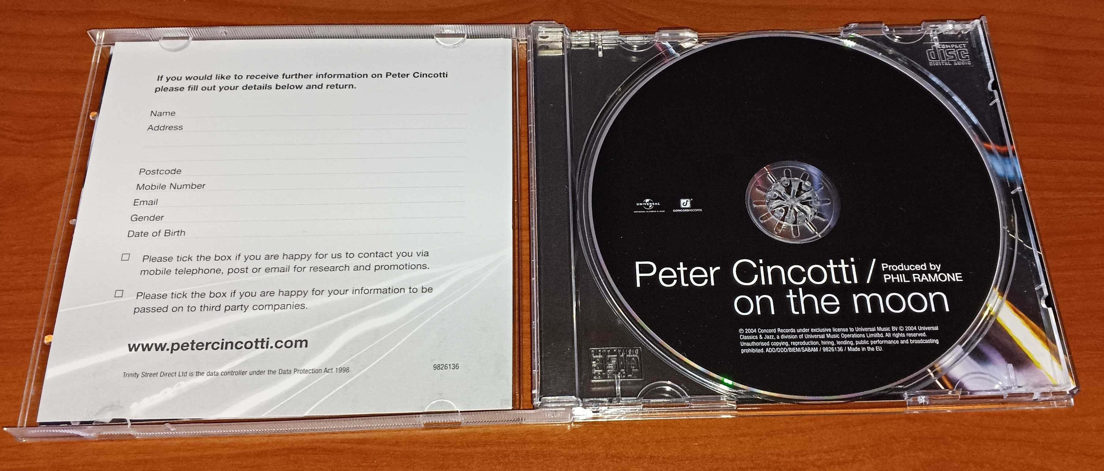 CD Peter Cincotti - On The Moon