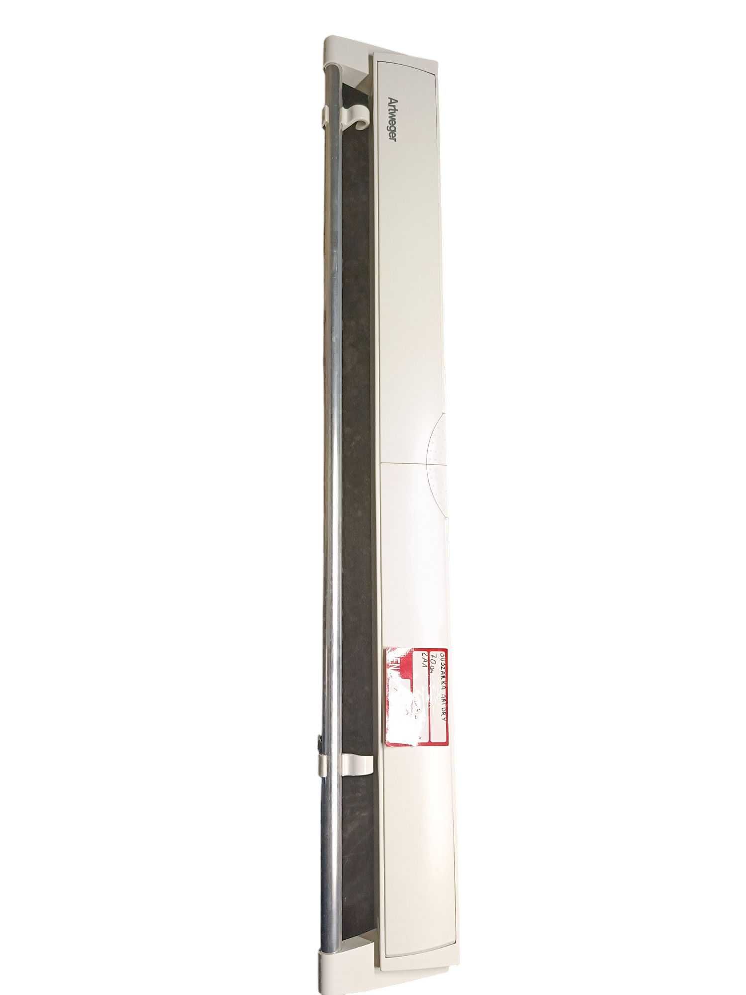 Suszarka ścienna na pranie bieliznę artweger 70 cm rozkładana