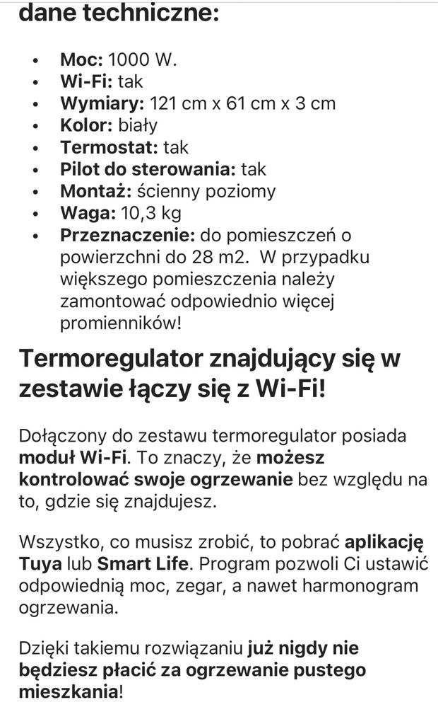 Grzejnik stalowo-panelowy kril blohm na podczerwień