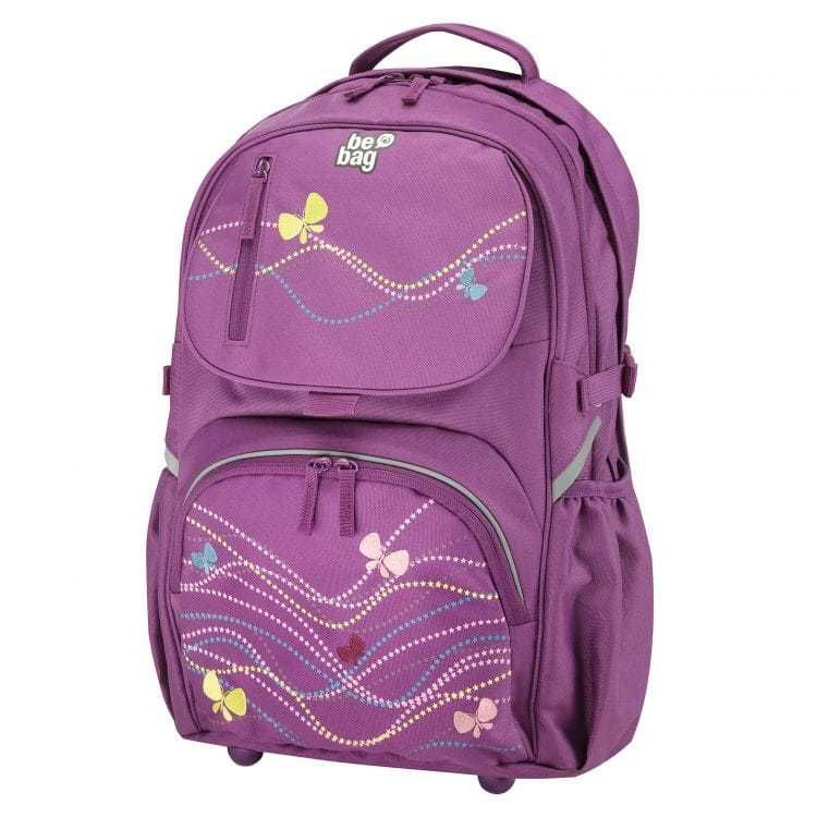 Plecak dla dziewczynki Be Bag Cube Butterfly Herlitz, 28l