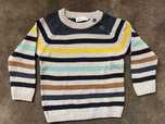 Sweter chłopięcy dziecięcy niemowlęcy r. 92 w paski jak nowy