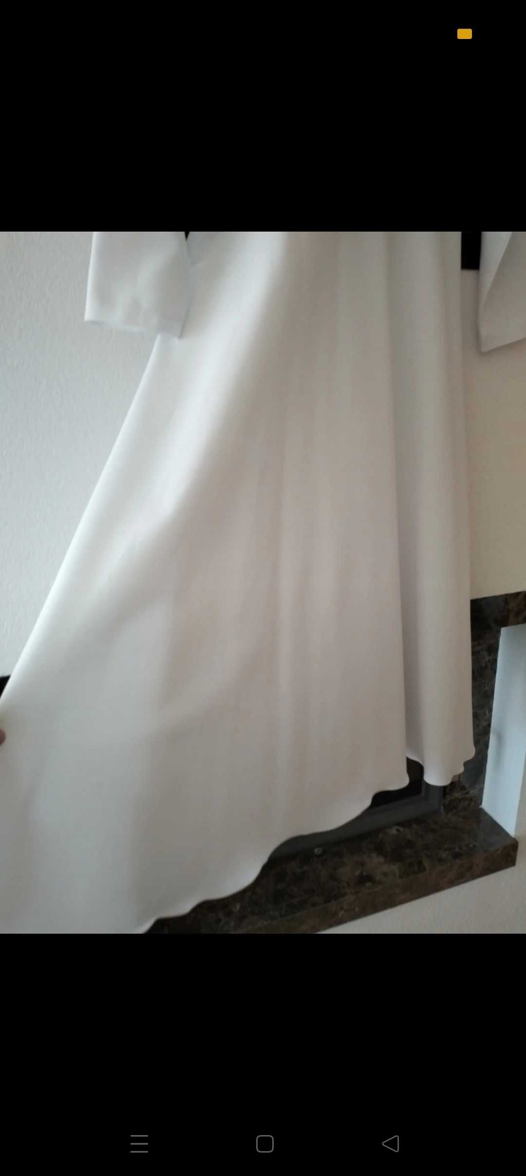 Sukienka komunijna biała rozmiar 140