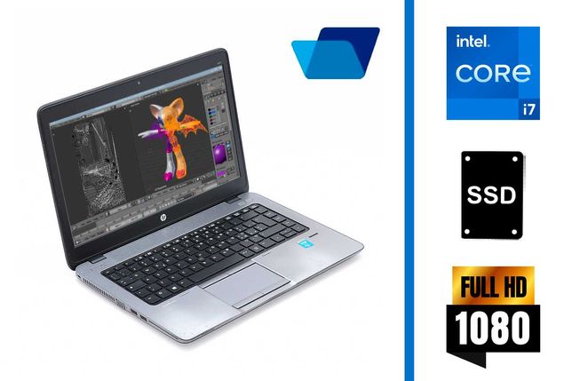 Стильный мощный ноутбук HP Elitebook /Core i7 /SSD /Full HD | Гарантия