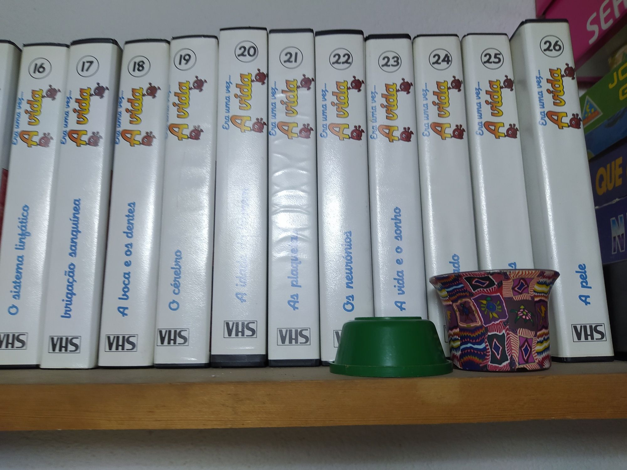 Coleção era uma vez a vida vhs