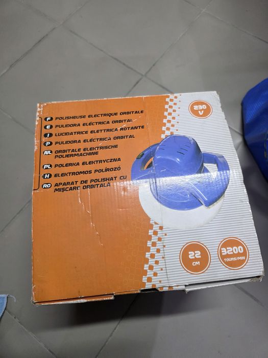 Maquina de polir carro