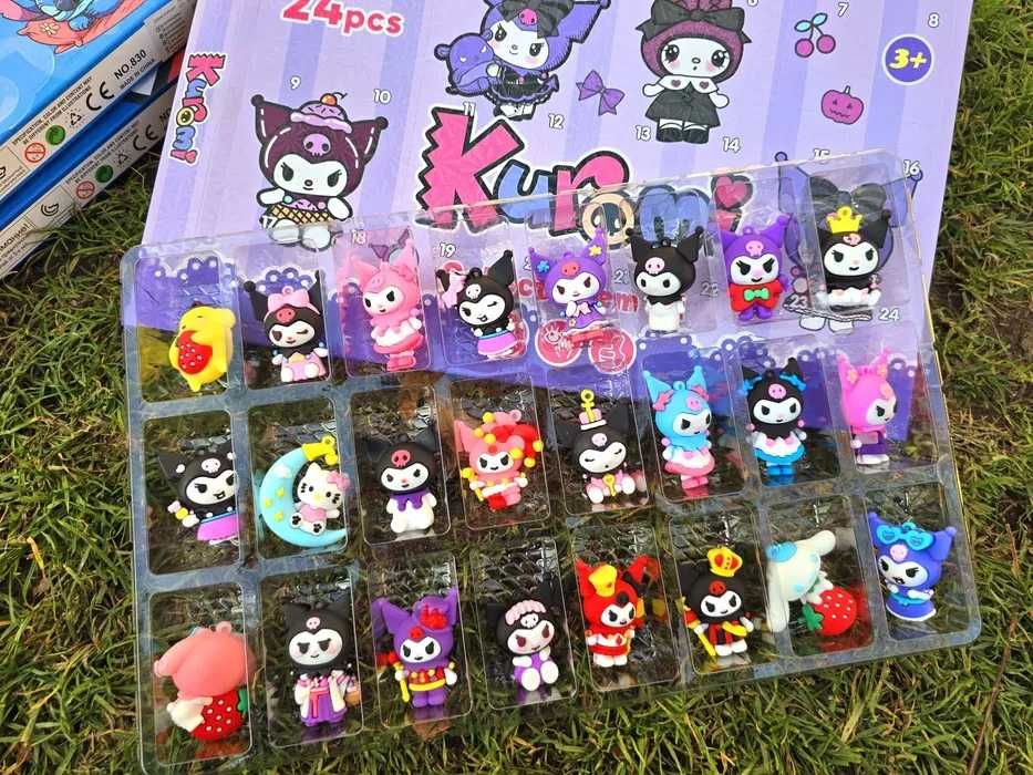 Kuromi Kalendarz Adwentowy figurki dla dzieci nowy