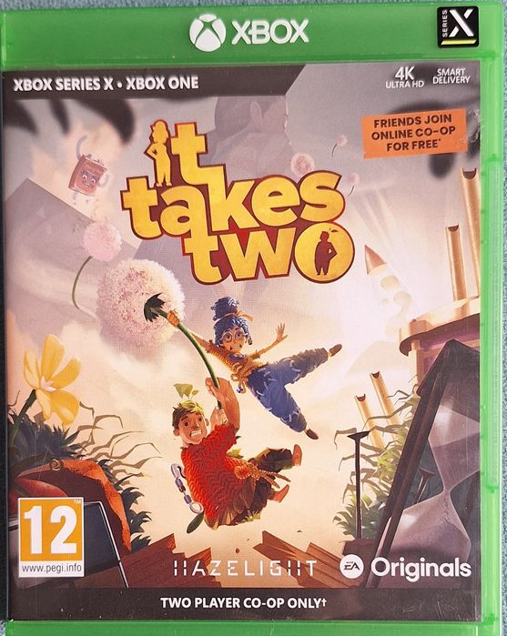 Gra it takes two xbox series X oraz Xbox one