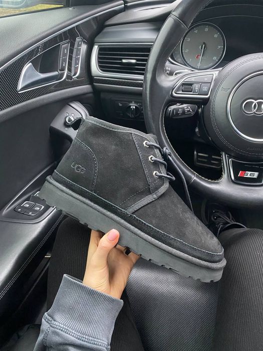 Угі Чоловічі UGG Neumel Black (Замша)