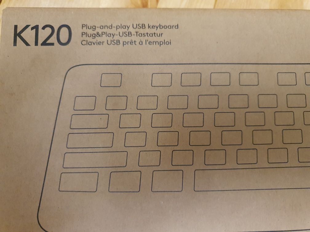 Клавиатура Logitech K120 USB UKR OEM