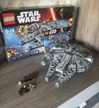 Lego Star Wars 75105 Sokół Milenium Przebudzenie mocy Kompletny bdb