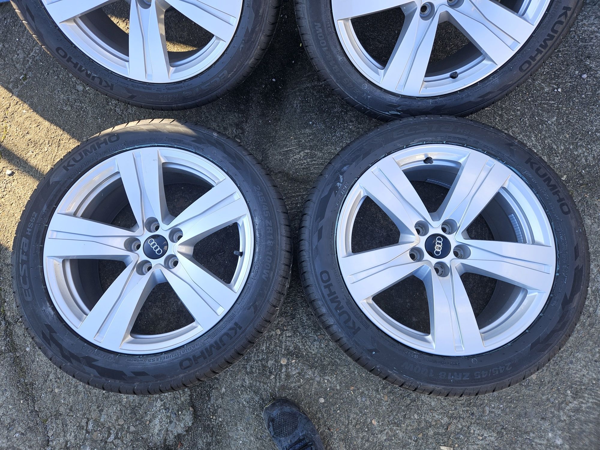 Koła letnie 5x112 245/45/18 audi a6