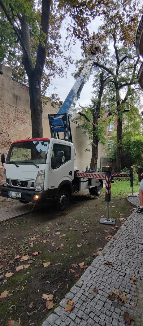 Podnośnik koszowy 25m hds wywrotka winda dekarska
