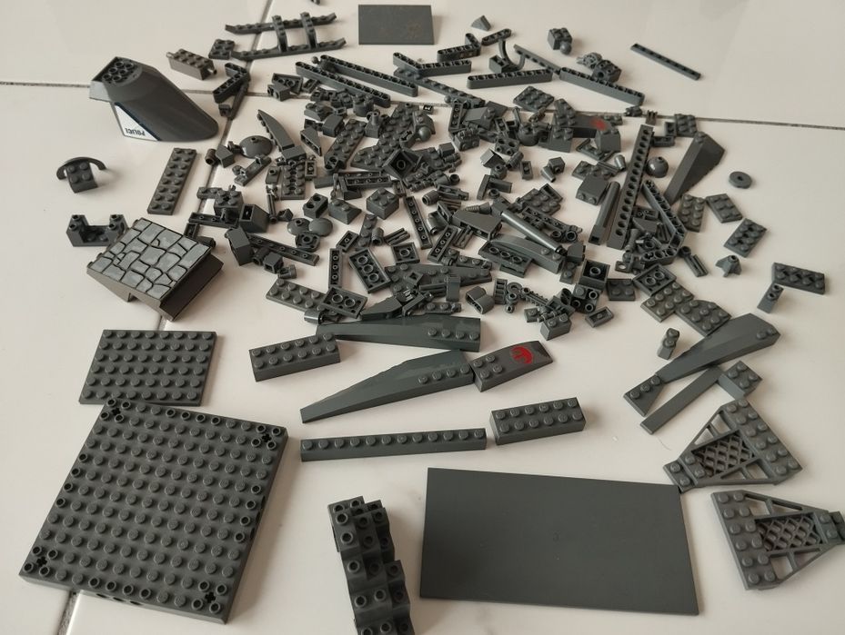 LEGO peças original cor cinza escuro