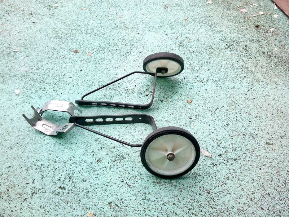 Rodas de apoio para bicicleta, como NOVAS!