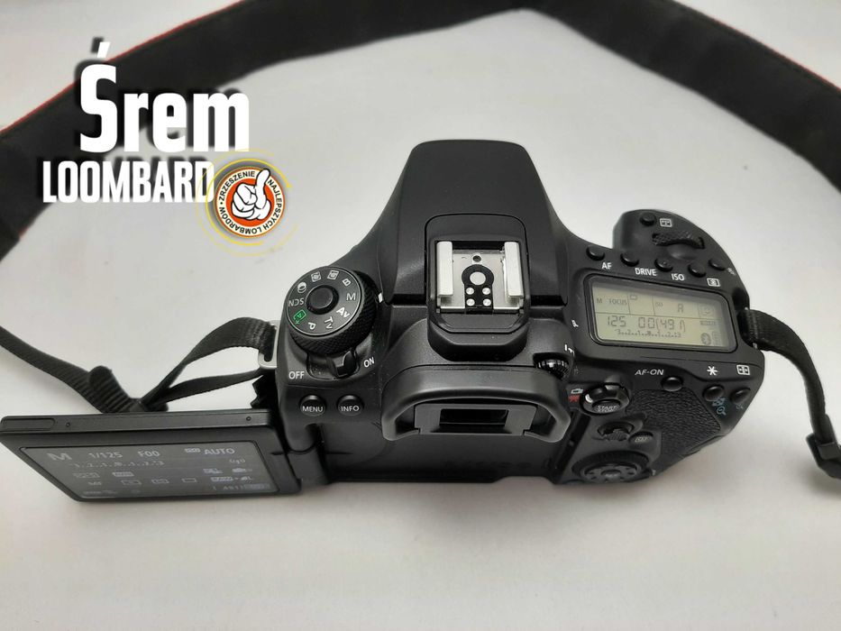 Lustrzanka Canon EOS 90D Komplet + Druga Bateria