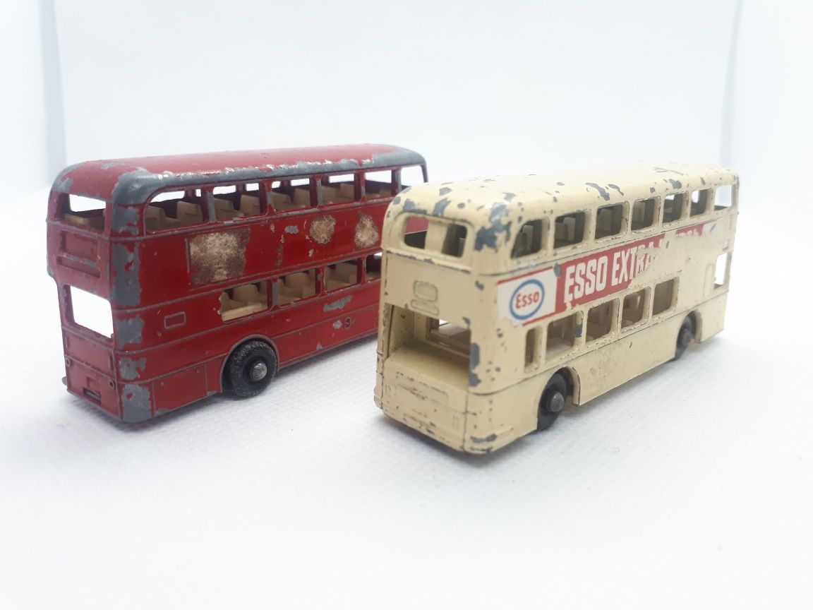 Daimler Bus no. 74 + Routemaster Bus no. 5 Lesney Matchbox