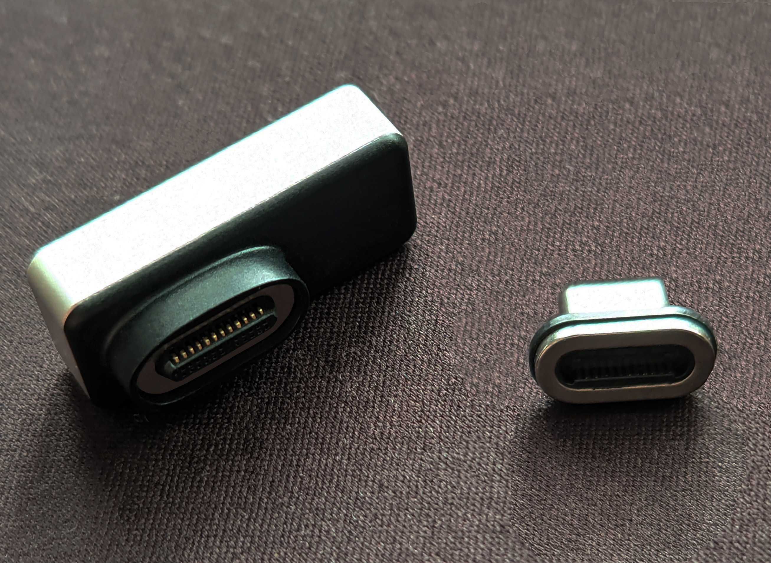 Магнитный Адаптер/Переходник для ноутбука/телефона USB Type C