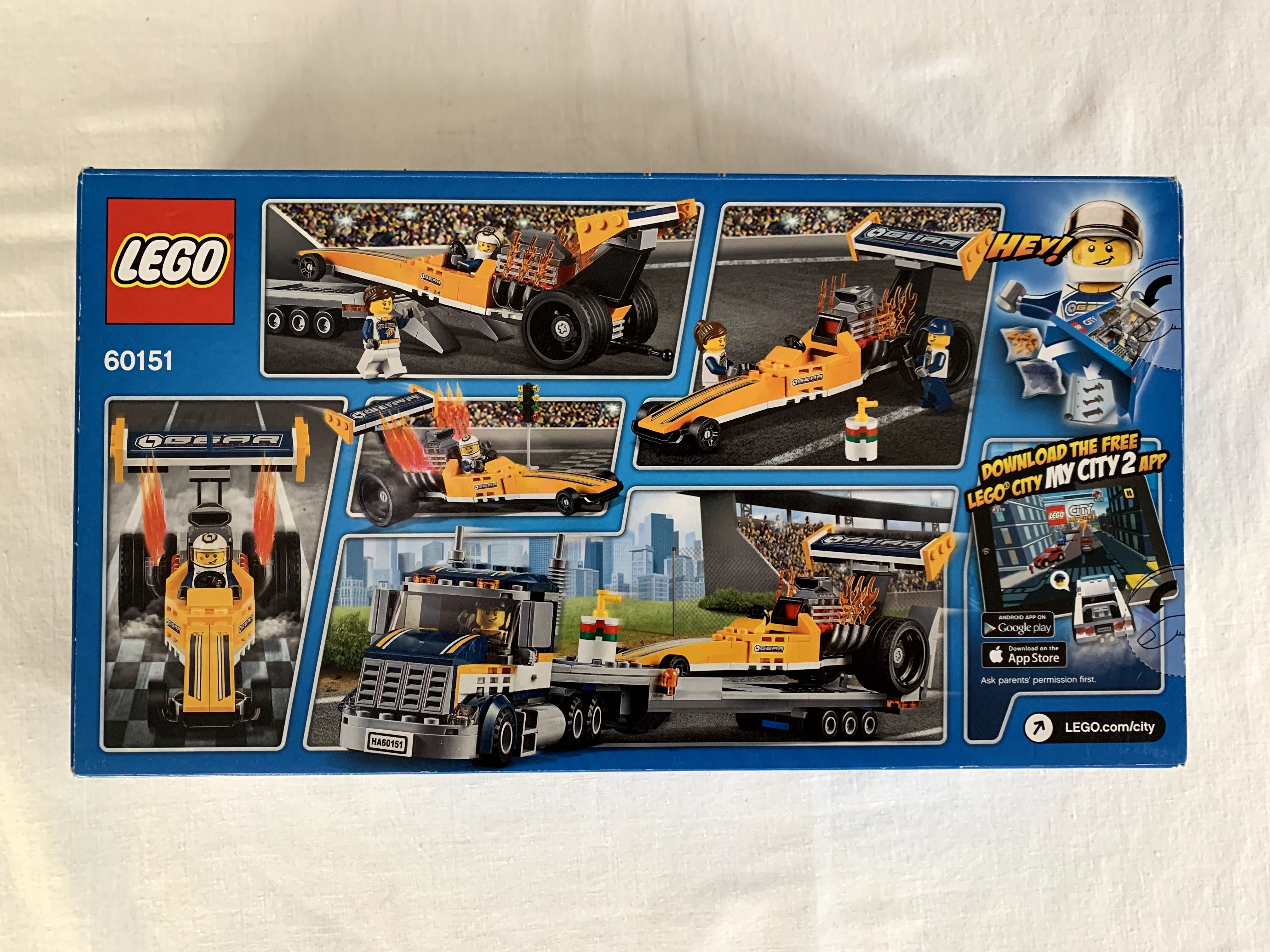 LEGO City ref. 60151 novo, com caixa selada