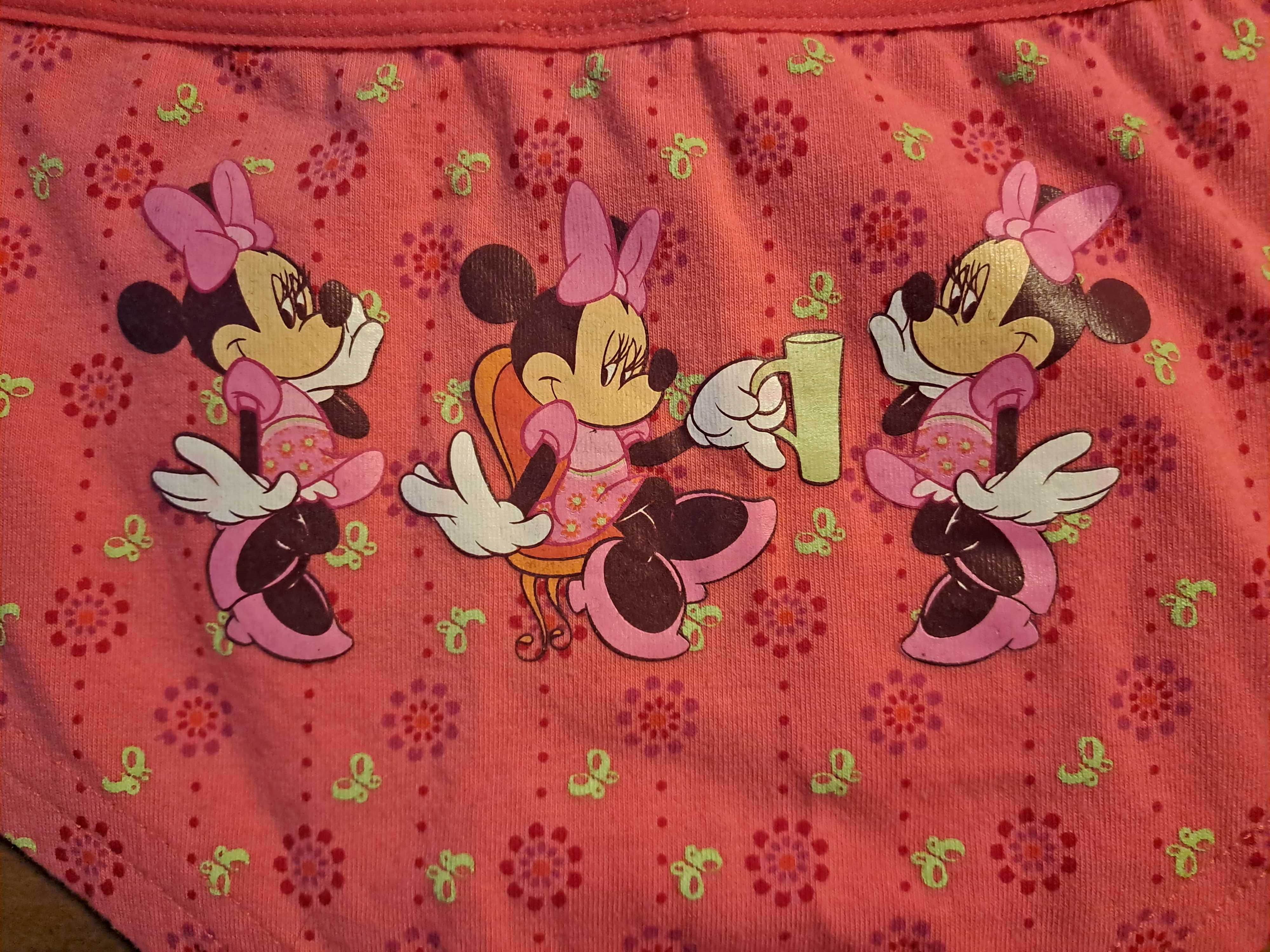 Majtki Figi damskie dziewczęce Minnie Mickey Mouse różowe 152 cm