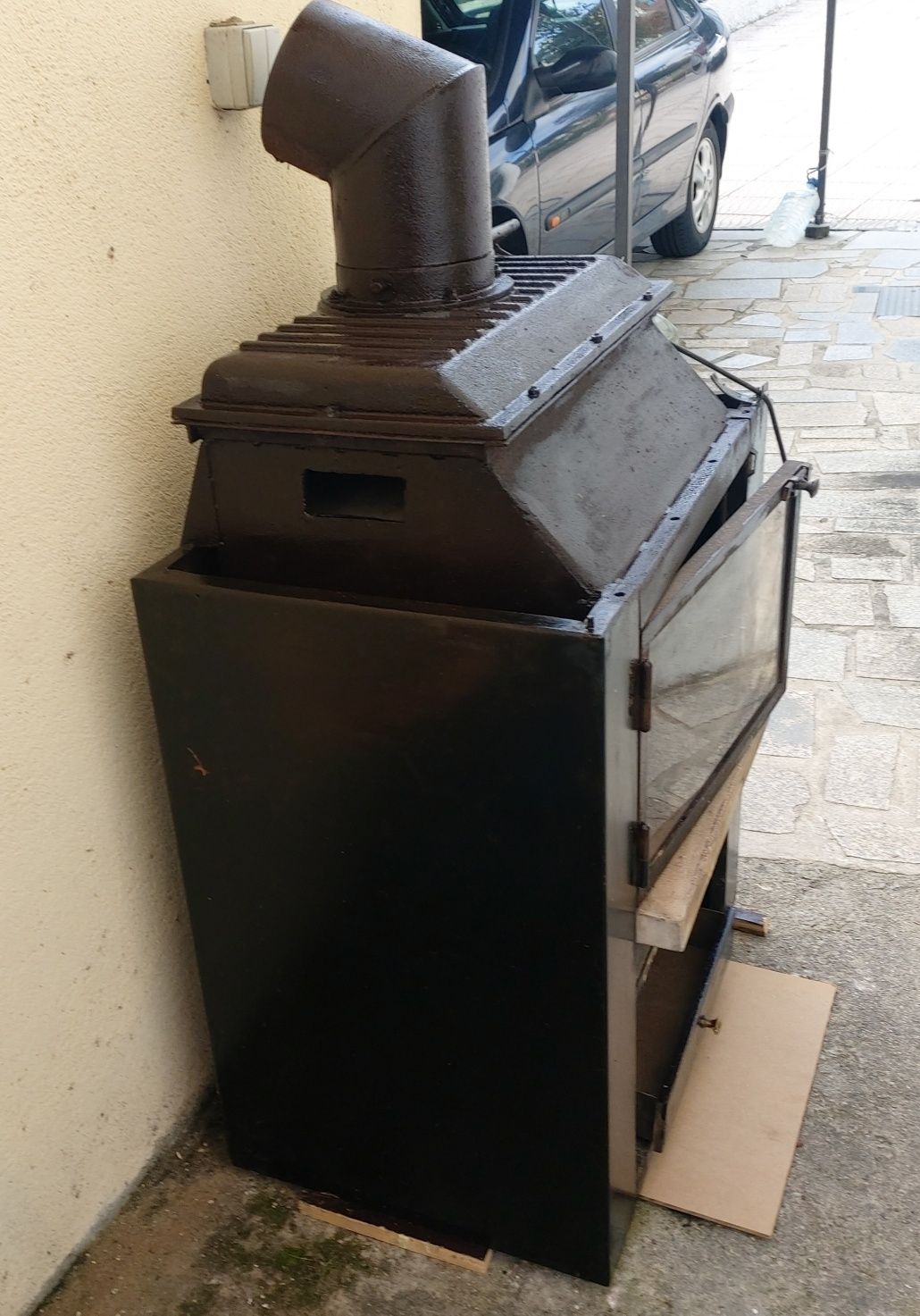 Fogão de aquecimento  a lenha